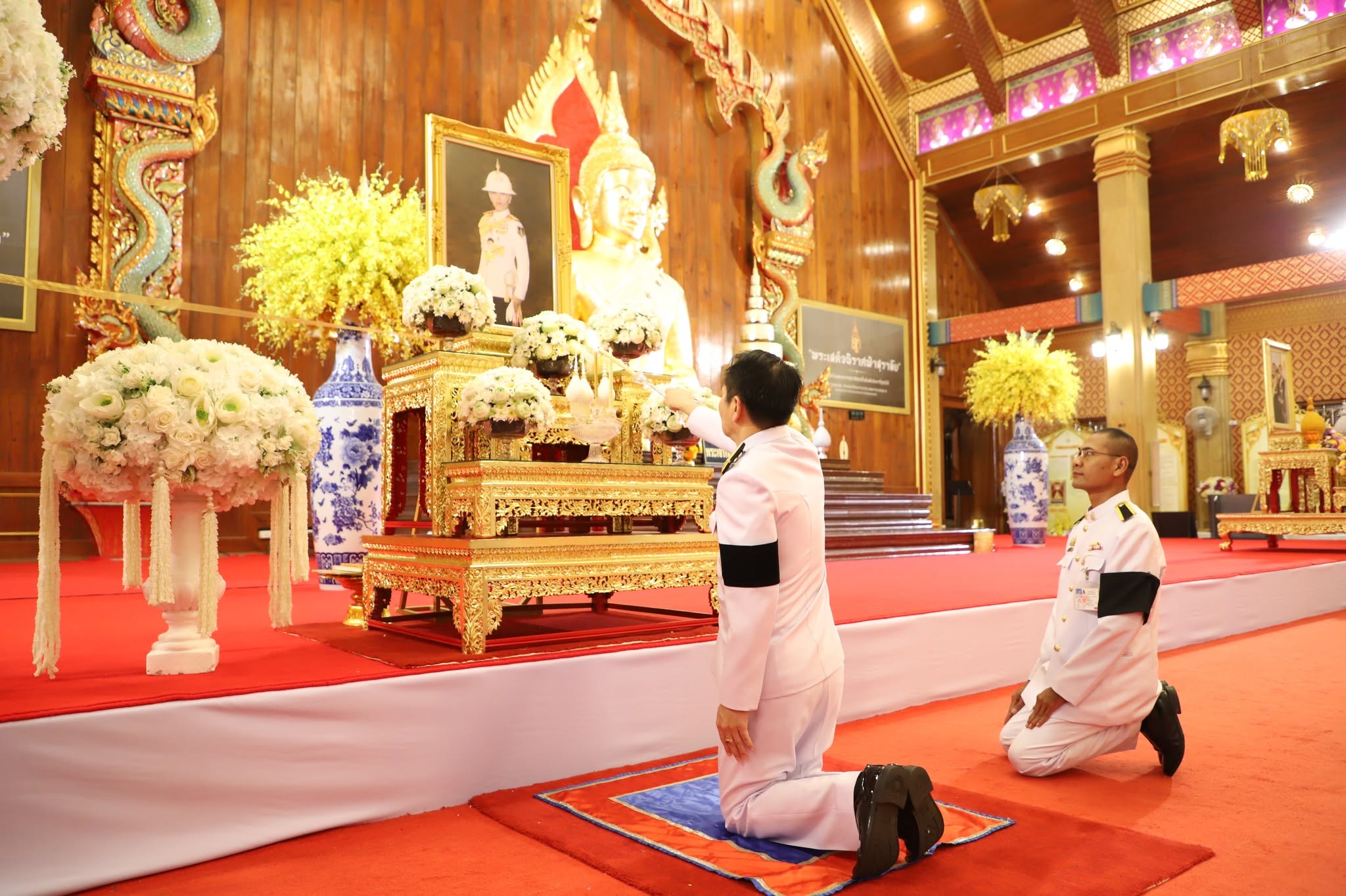 อุบลราชธานี ประกอบพิธีบำเพ็ญกุศลสัตตมวาร ถวายแด่แด่สมเด็จพระเจ้าลูกเธอ เจ้าฟ้าพัชรกิติยาภา ฯ