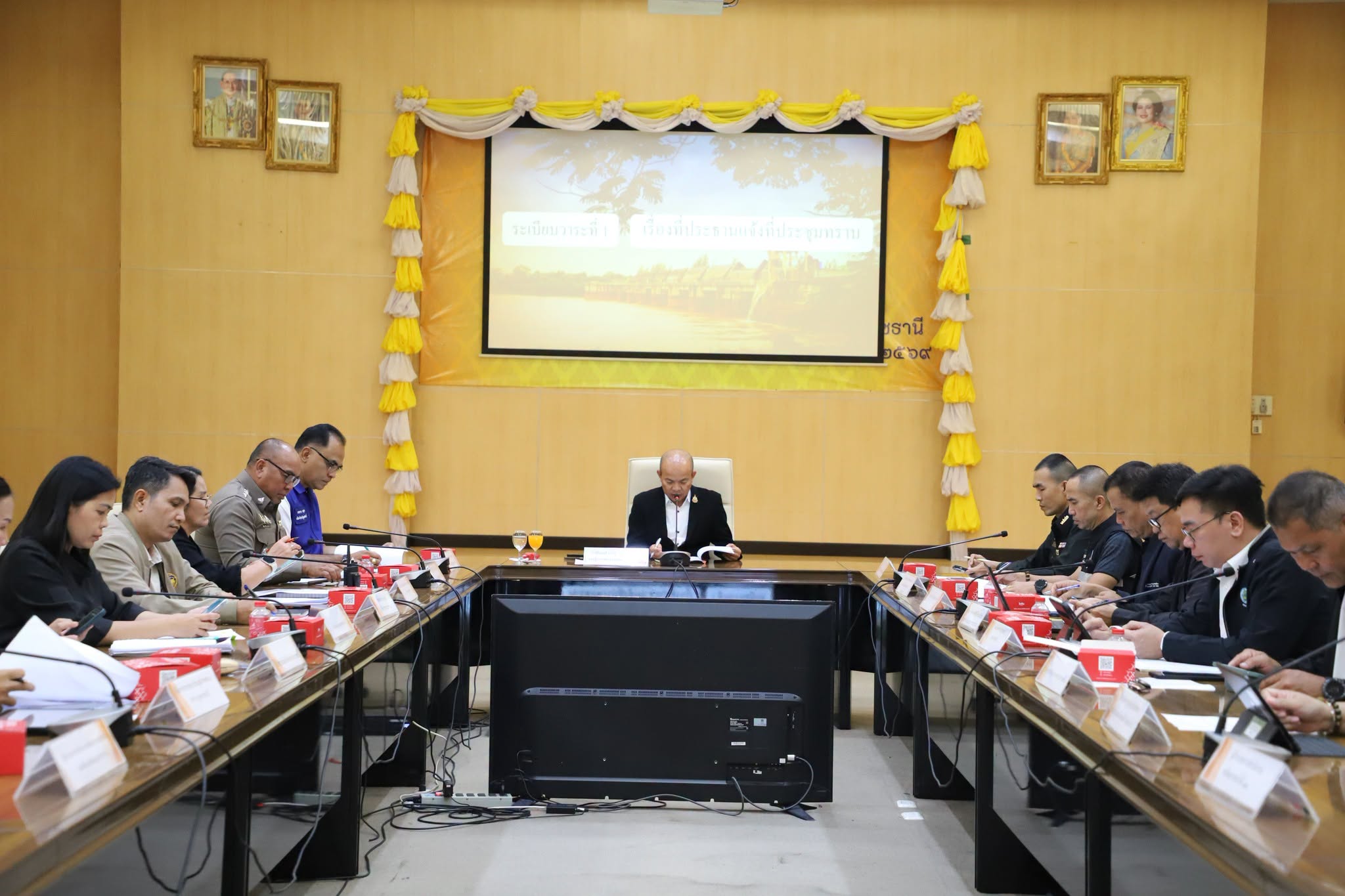 อุบลฯประชุมบริหารจัดการน้ำเขื่อนปากมูล เห็นชอบลดบานประตูระบายน้ำทั้ง 8 บาน 17 ตุลาคมนี้