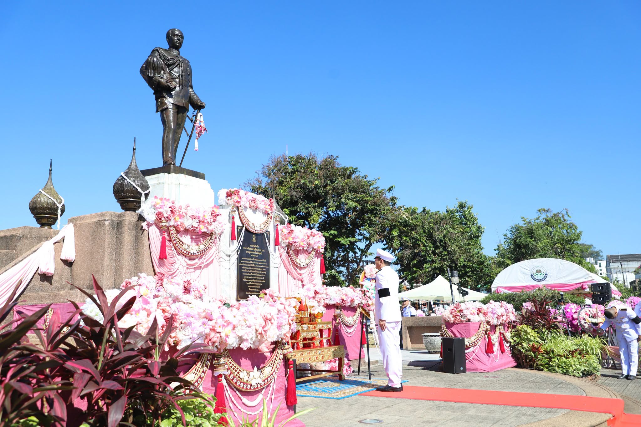 อุบลราชธานี จัดพิธีวางพวงมาลา เนื่องในวันปิยมหาราช ปี 2569&nbsp;